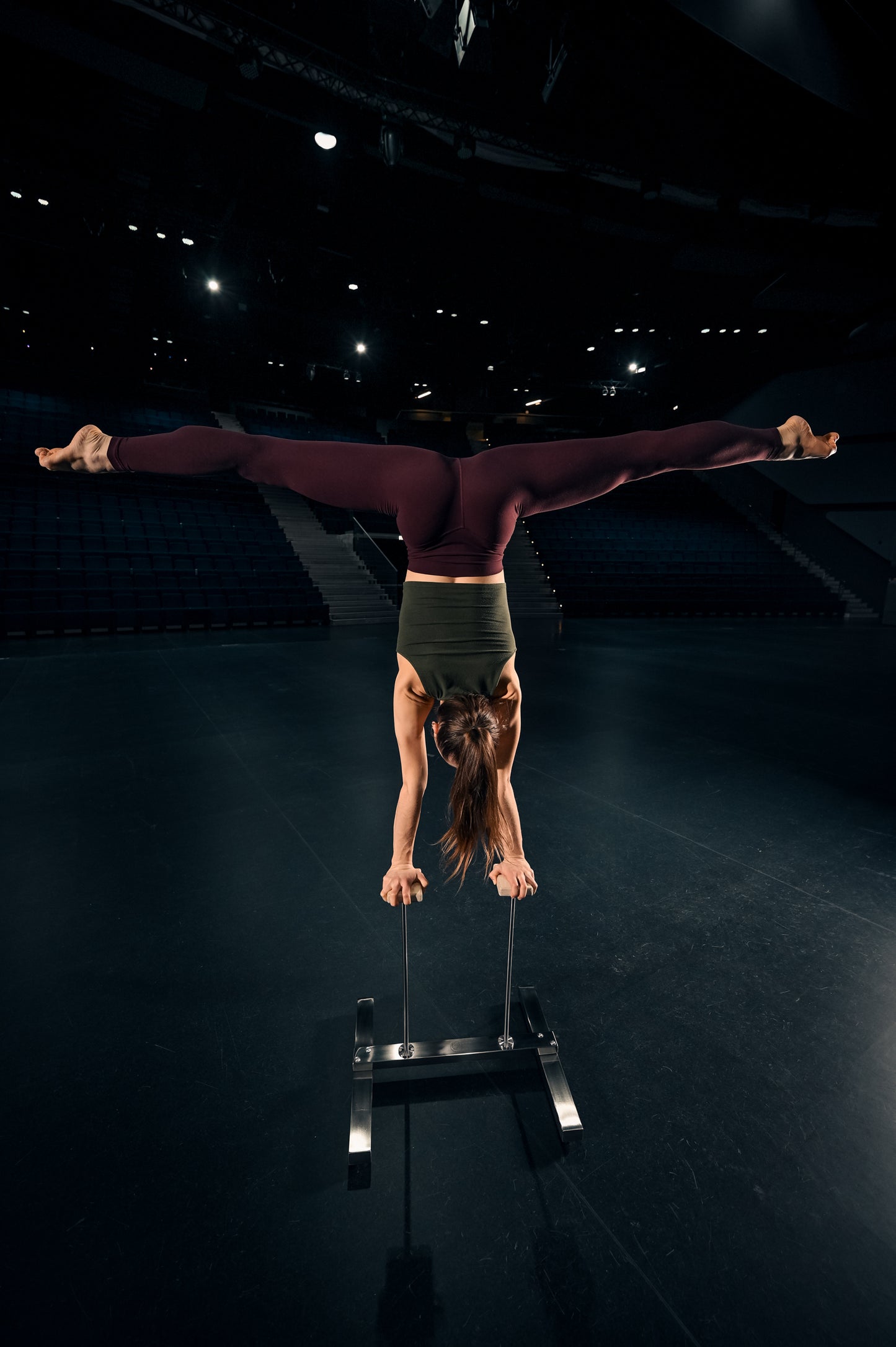 Handstand-Ständer Edelstahl