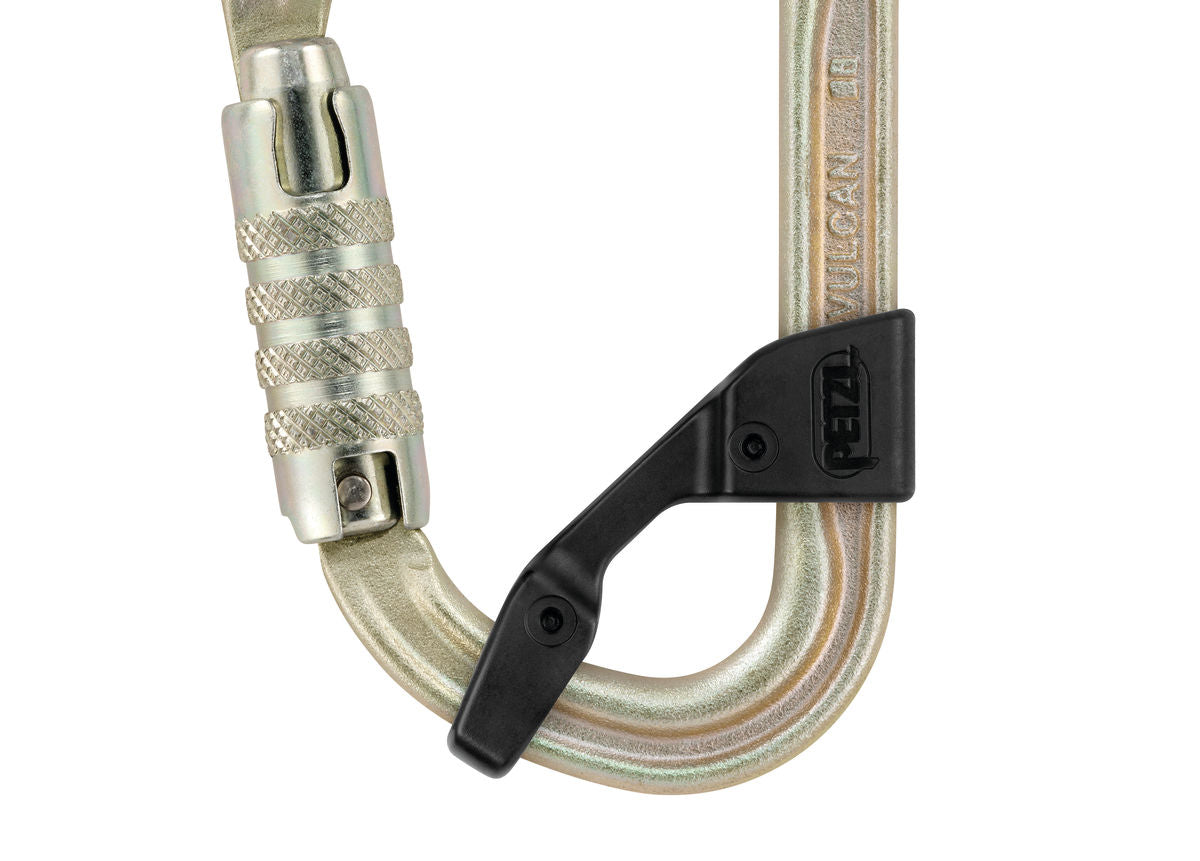 Petzl Vulcan - Großer asymmetrischer Stahlkarabiner