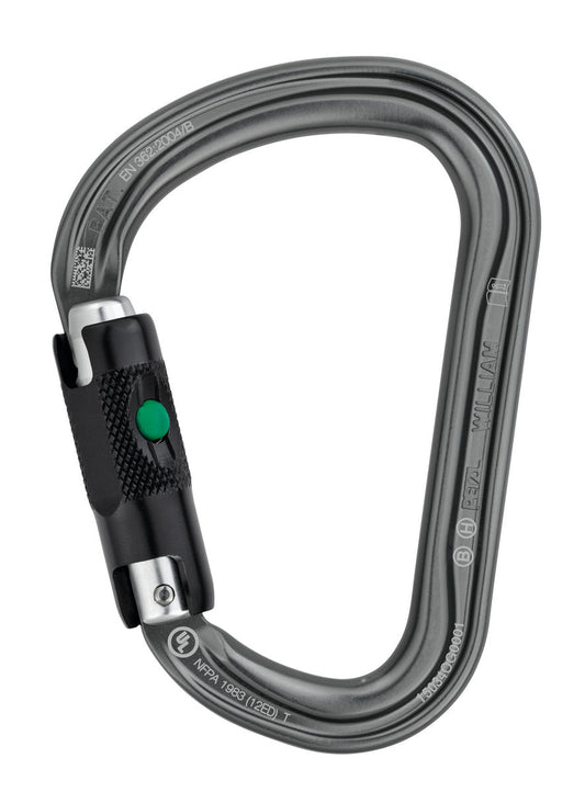 Petzl WILLIAM - Leichtgewichtiger, großer asymmetrischer Karabiner