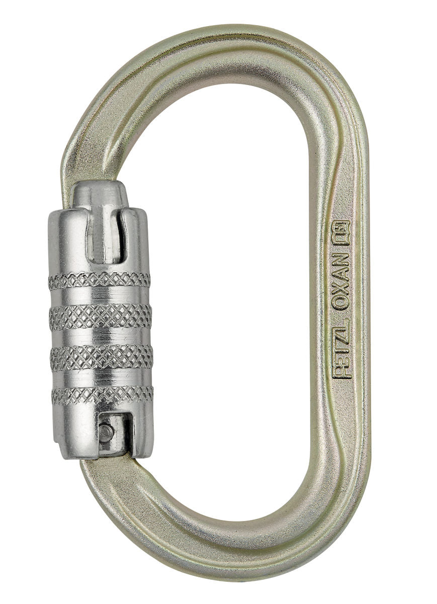 Petzl Oxan - Ovalkarabiner aus Stahl