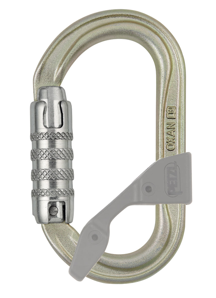 Petzl Oxan - Ovalkarabiner aus Stahl